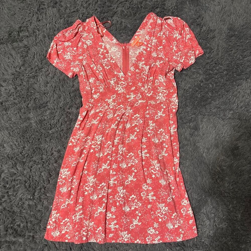 Unbranded Women's Pink and Red Dress